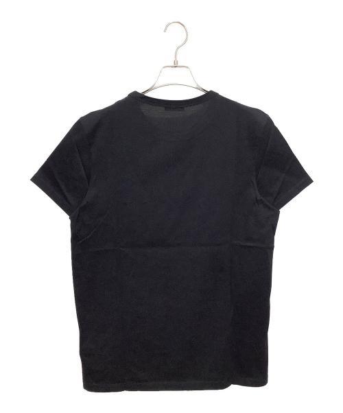 MONCLER（モンクレール）MONCLER (モンクレール) 半袖カットソー ブラック サイズ:Mの古着・服飾アイテム