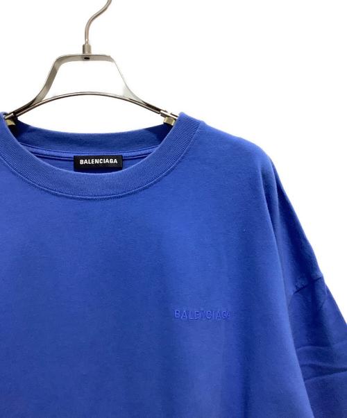 BALENCIAGA（バレンシアガ）BALENCIAGA (バレンシアガ) 半袖カットソー スカイブルー サイズ:XSの古着・服飾アイテム