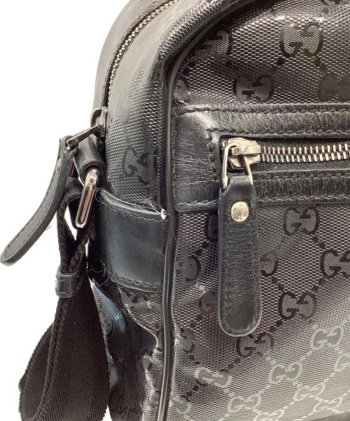GUCCI（グッチ）GUCCI (グッチ) ショルダーバッグ ブラックの古着・服飾アイテム