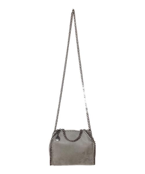 STELLA McCARTNEY（ステラマッカートニー）STELLA McCARTNEY (ステラマッカートニー) ファラベラ チェーンショルダーバッグ グレーの古着・服飾アイテム
