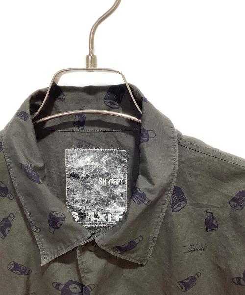UNDERCOVER（アンダーカバー）UNDERCOVER (アンダーカバー) sk務pt 半袖シャツ グレー サイズ:Mの古着・服飾アイテム