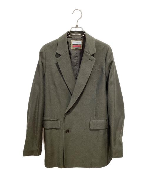 MAISON SPECIAL（メゾンスペシャル）MAISON SPECIAL (メゾンスペシャル) スリーブオープンテーラードジャケット ブラウン サイズ:Mの古着・服飾アイテム
