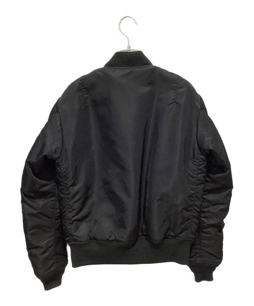 AVIREX（アヴィレックス）AVIREX (アヴィレックス) TOP GUN MA-1 ジャケット ブラック×オレンジ サイズ:Mの古着・服飾アイテム