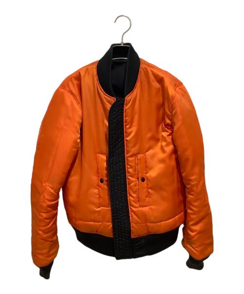 AVIREX（アヴィレックス）AVIREX (アヴィレックス) TOP GUN MA-1 ジャケット ブラック×オレンジ サイズ:Mの古着・服飾アイテム
