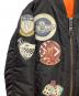 中古・古着 AVIREX (アヴィレックス) TOP GUN MA-1 ジャケット ブラック×オレンジ サイズ:M：15000円