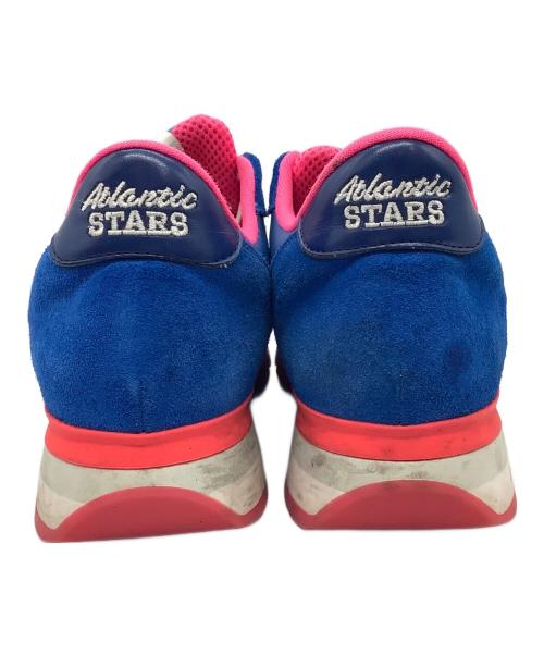 atlantic stars（アトランティックスターズ）Atlantic STARS (アトランティックスターズ) ANTARES ブルー×ピンク サイズ:25.5の古着・服飾アイテム
