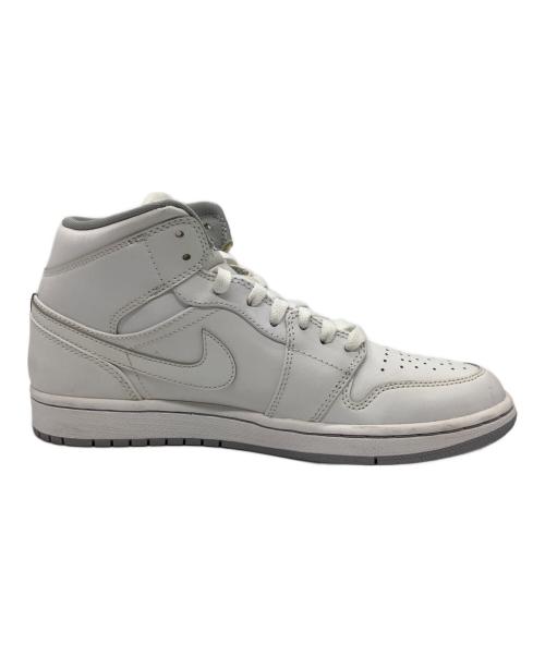 NIKE（ナイキ）NIKE (ナイキ) AIR JORDAN 1 MID ホワイト サイズ:25.5の古着・服飾アイテム