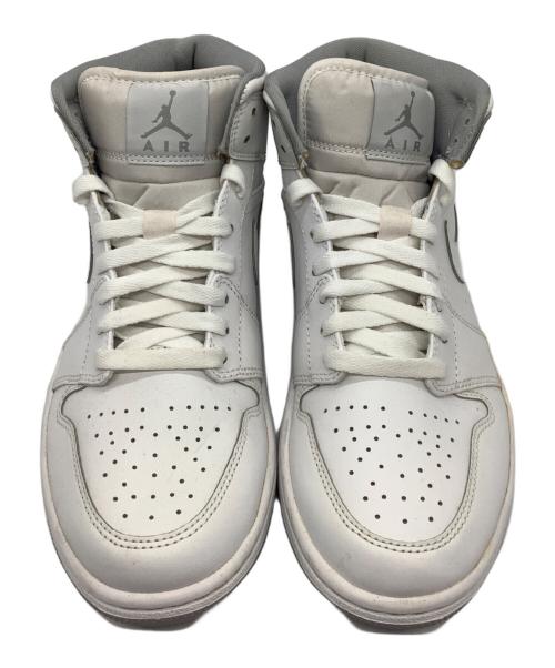 NIKE（ナイキ）NIKE (ナイキ) AIR JORDAN 1 MID ホワイト サイズ:25.5の古着・服飾アイテム