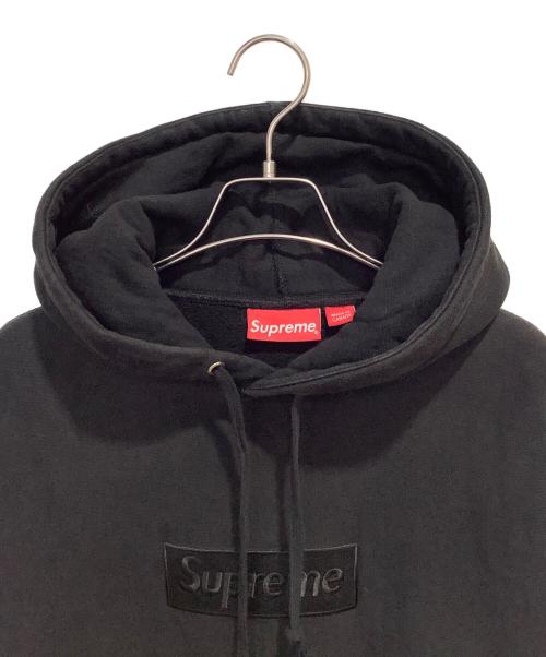SUPREME（シュプリーム）Supreme (シュプリーム) Tonal Black Box Logo Hoodie 14AW ブラック サイズ:Ｍの古着・服飾アイテム
