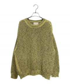 中古・古着通販】YOKE (ヨーク) STILL JACQUARD CREWNECK パープル