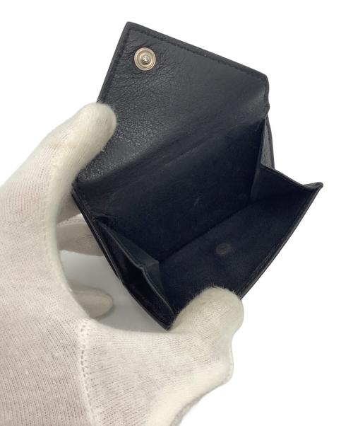 BALENCIAGA（バレンシアガ）BALENCIAGA (バレンシアガ) PAPER ZA MINI WALLET ブラックの古着・服飾アイテム