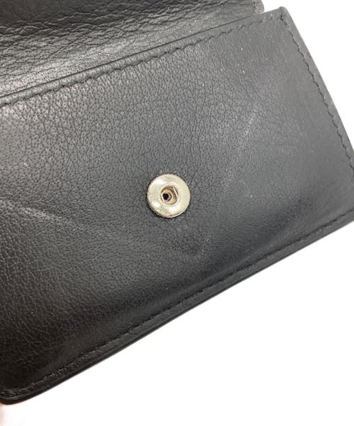 BALENCIAGA（バレンシアガ）BALENCIAGA (バレンシアガ) PAPER ZA MINI WALLET ブラックの古着・服飾アイテム