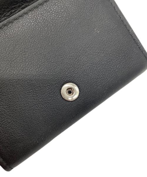 BALENCIAGA（バレンシアガ）BALENCIAGA (バレンシアガ) PAPER ZA MINI WALLET ブラックの古着・服飾アイテム