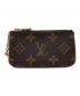 LOUIS VUITTON (ルイ ヴィトン) モノグラム ポシェット クレ ブラウン：17000円