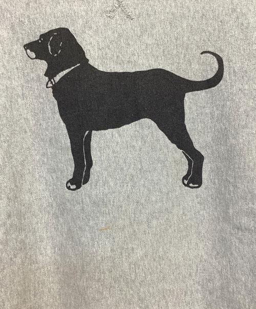 THE BLACK DOG（ブラックドッグ）THE BLACK DOG (ブラックドッグ) クルーネック スウェット グレー サイズ:Lの古着・服飾アイテム