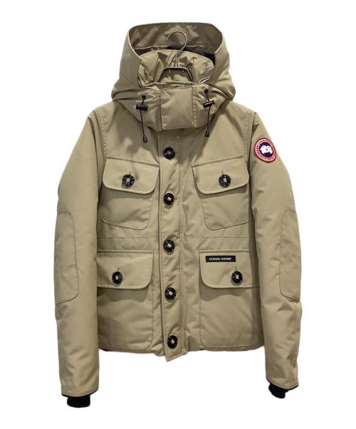 CANADA GOOSE（カナダグース）CANADA GOOSE (カナダグース) RUSSEL PARKA カーキ サイズ:Sの古着・服飾アイテム