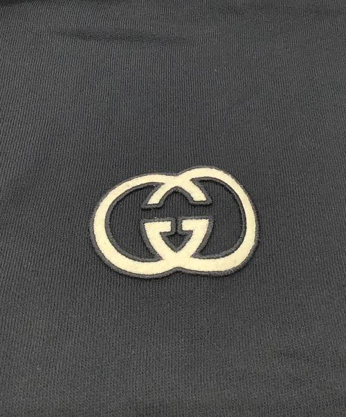 GUCCI（グッチ）GUCCI (グッチ) プルオーバーパーカー ブラック サイズ:XSの古着・服飾アイテム