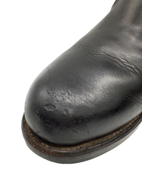CHIPPEWA（チペワ）CHIPPEWA (チペワ) エンジニアブーツ 70s-80s プリント黒タグ ブラック サイズ:SIZE 不明 (推定25cm)の古着・服飾アイテム
