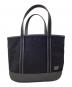 PORTER（ポーター）の古着「GIRL BOYFRIEND TOTE CHAMBRAY  TOTE BAG(M)」｜ブラック