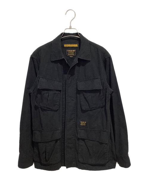 NEIGHBORHOOD（ネイバーフッド）NEIGHBORHOOD (ネイバーフッド) MIL-BDU/C-SHIRT.LS ブラック サイズ:Mの古着・服飾アイテム