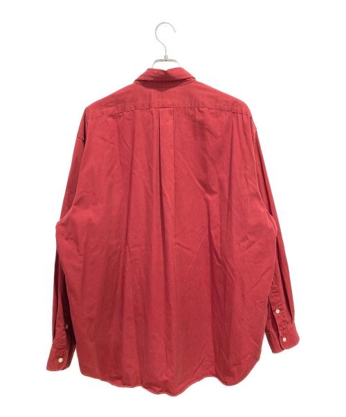 RALPH LAUREN（ラルフローレン）RALPH LAUREN (ラルフローレン) BIG SHIRT レッド サイズ:XLの古着・服飾アイテム