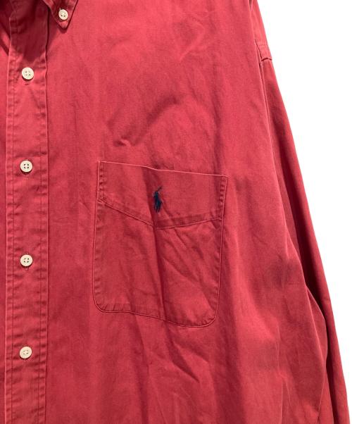RALPH LAUREN（ラルフローレン）RALPH LAUREN (ラルフローレン) BIG SHIRT レッド サイズ:XLの古着・服飾アイテム