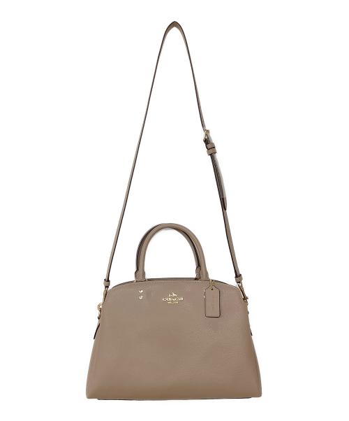 COACH（コーチ）COACH (コーチ) 2WAYバッグ ベージュの古着・服飾アイテム