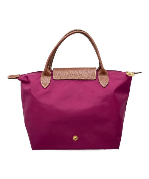 LONGCHAMP（ロンシャン）LONGCHAMP (ロンシャン) ハンドバッグ パープルの古着・服飾アイテム