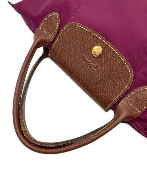 LONGCHAMP（ロンシャン）LONGCHAMP (ロンシャン) ハンドバッグ パープルの古着・服飾アイテム
