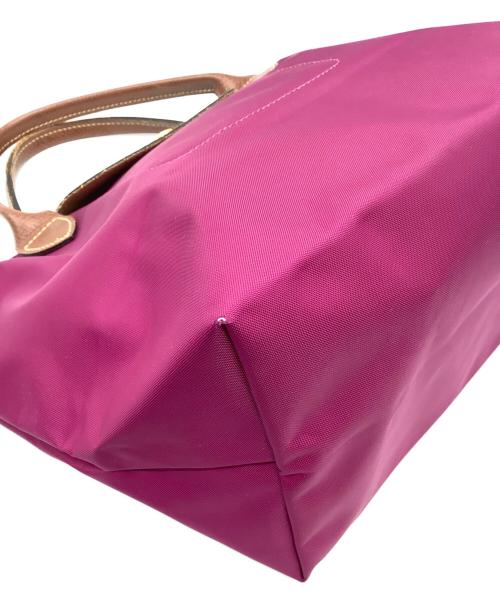 LONGCHAMP（ロンシャン）LONGCHAMP (ロンシャン) ハンドバッグ パープルの古着・服飾アイテム
