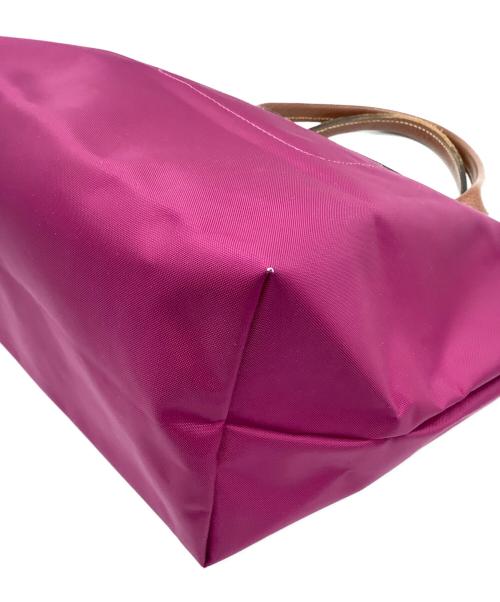 LONGCHAMP（ロンシャン）LONGCHAMP (ロンシャン) ハンドバッグ パープルの古着・服飾アイテム
