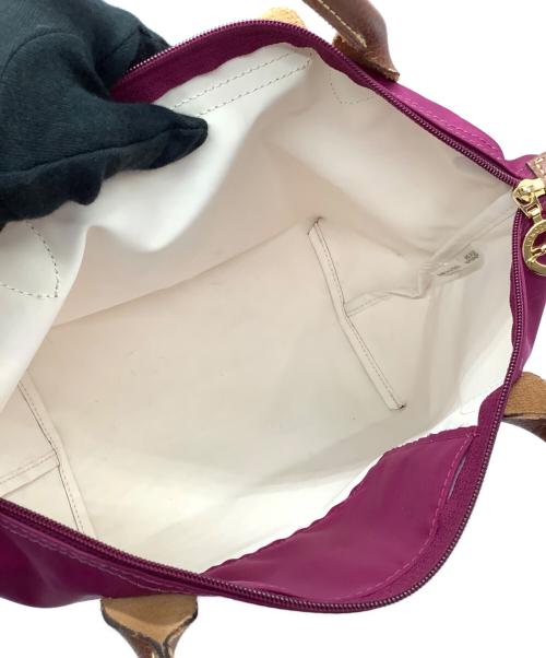 LONGCHAMP（ロンシャン）LONGCHAMP (ロンシャン) ハンドバッグ パープルの古着・服飾アイテム
