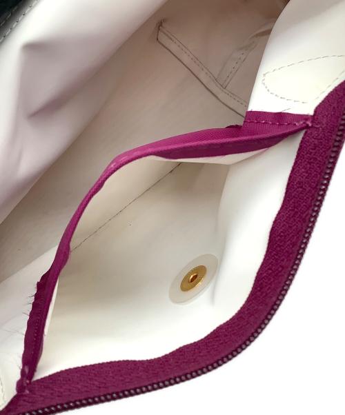 LONGCHAMP（ロンシャン）LONGCHAMP (ロンシャン) ハンドバッグ パープルの古着・服飾アイテム