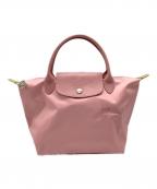 LONGCHAMPロンシャン）の古着「ハンドバッグ」｜ピンク