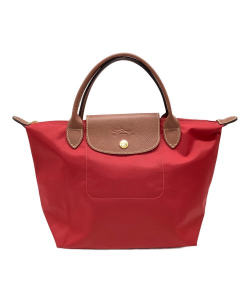 LONGCHAMP（ロンシャン）LONGCHAMP (ロンシャン) ハンドバッグ レッドの古着・服飾アイテム