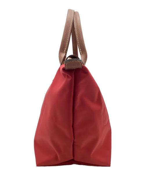 LONGCHAMP（ロンシャン）LONGCHAMP (ロンシャン) ハンドバッグ レッドの古着・服飾アイテム