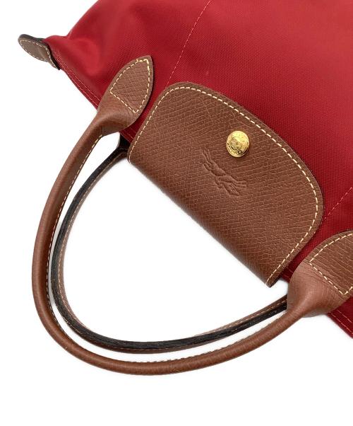 LONGCHAMP（ロンシャン）LONGCHAMP (ロンシャン) ハンドバッグ レッドの古着・服飾アイテム