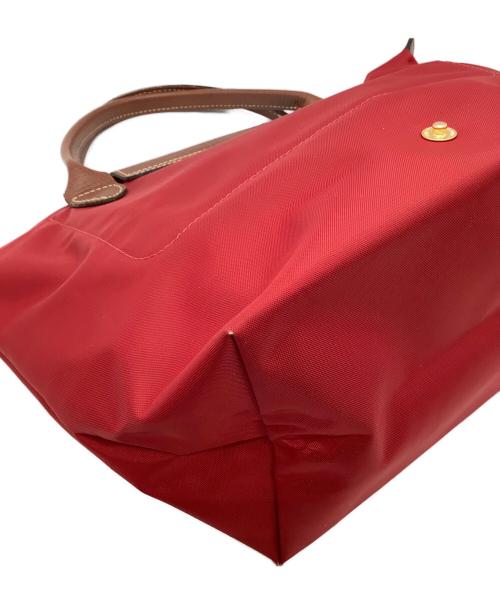 LONGCHAMP（ロンシャン）LONGCHAMP (ロンシャン) ハンドバッグ レッドの古着・服飾アイテム
