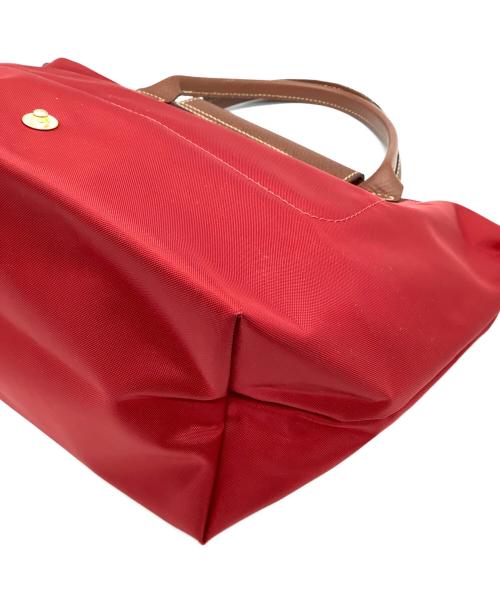 LONGCHAMP（ロンシャン）LONGCHAMP (ロンシャン) ハンドバッグ レッドの古着・服飾アイテム