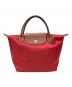 LONGCHAMP（ロンシャン）の古着「ハンドバッグ」｜レッド