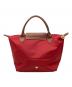 LONGCHAMP (ロンシャン) ハンドバッグ レッド：7000円