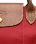 中古・古着 LONGCHAMP (ロンシャン) ハンドバッグ レッド：7000円