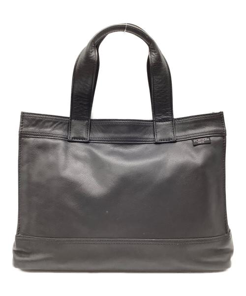 PORTER（ポーター）PORTER (ポーター) レザーハンドバッグの古着・服飾アイテム