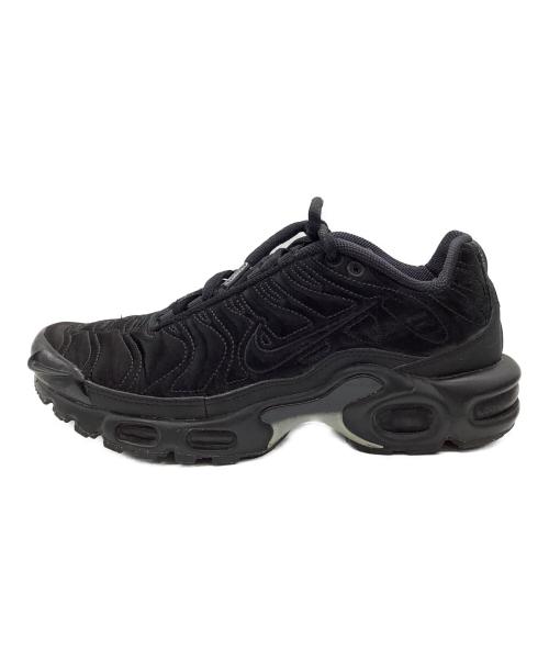 NIKE（ナイキ）NIKE (ナイキ) AIR MAX PLUS ローカットスニーカー ブラック サイズ:23.5の古着・服飾アイテム