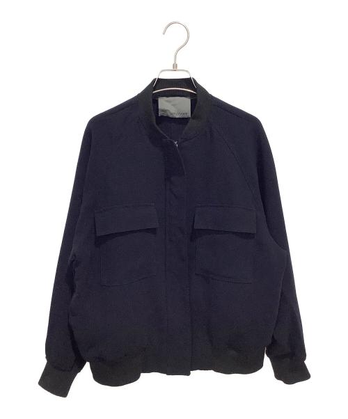 uncrave（アンクレイヴ）uncrave (アンクレイヴ) MA-1 ウォッシャブルダブルクロスブルゾン ネイビー サイズ:1の古着・服飾アイテム