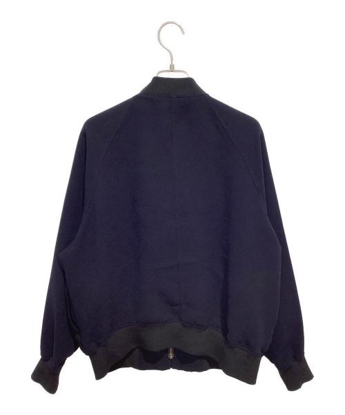 uncrave（アンクレイヴ）uncrave (アンクレイヴ) MA-1 ウォッシャブルダブルクロスブルゾン ネイビー サイズ:1の古着・服飾アイテム