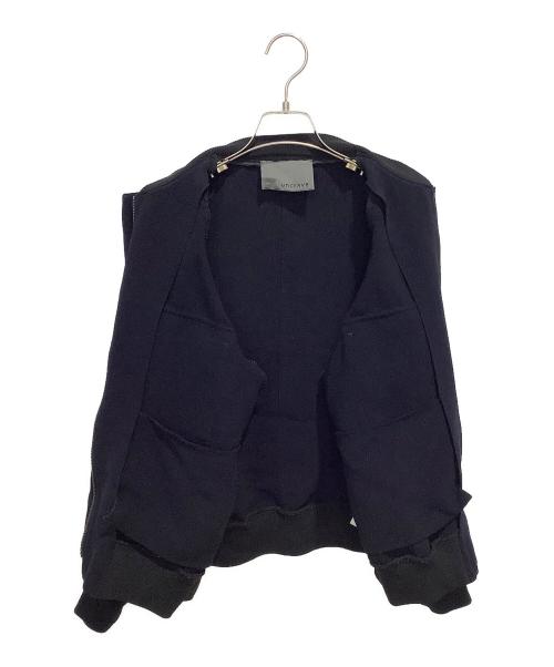 uncrave（アンクレイヴ）uncrave (アンクレイヴ) MA-1 ウォッシャブルダブルクロスブルゾン ネイビー サイズ:1の古着・服飾アイテム