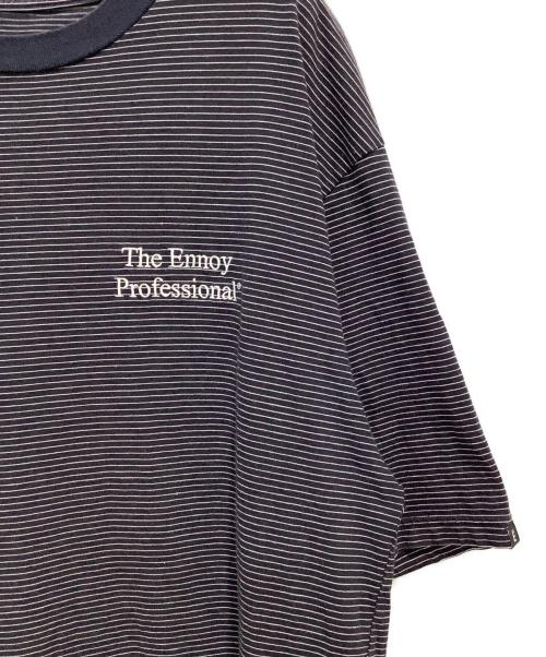 ENNOY（エンノイ）ENNOY (エンノイ) Border T-Shirt ネイビー サイズ:XLの古着・服飾アイテム