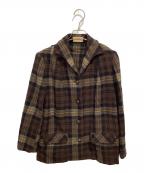 PENDLETONペンドルトン）の古着「テーラードジャケット」｜ブラウン