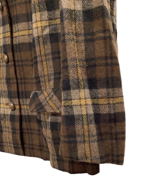 PENDLETON（ペンドルトン）PENDLETON (ペンドルトン) テーラードジャケット ブラウン サイズ:-の古着・服飾アイテム